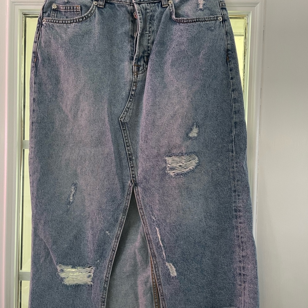 Denim skirt size 12